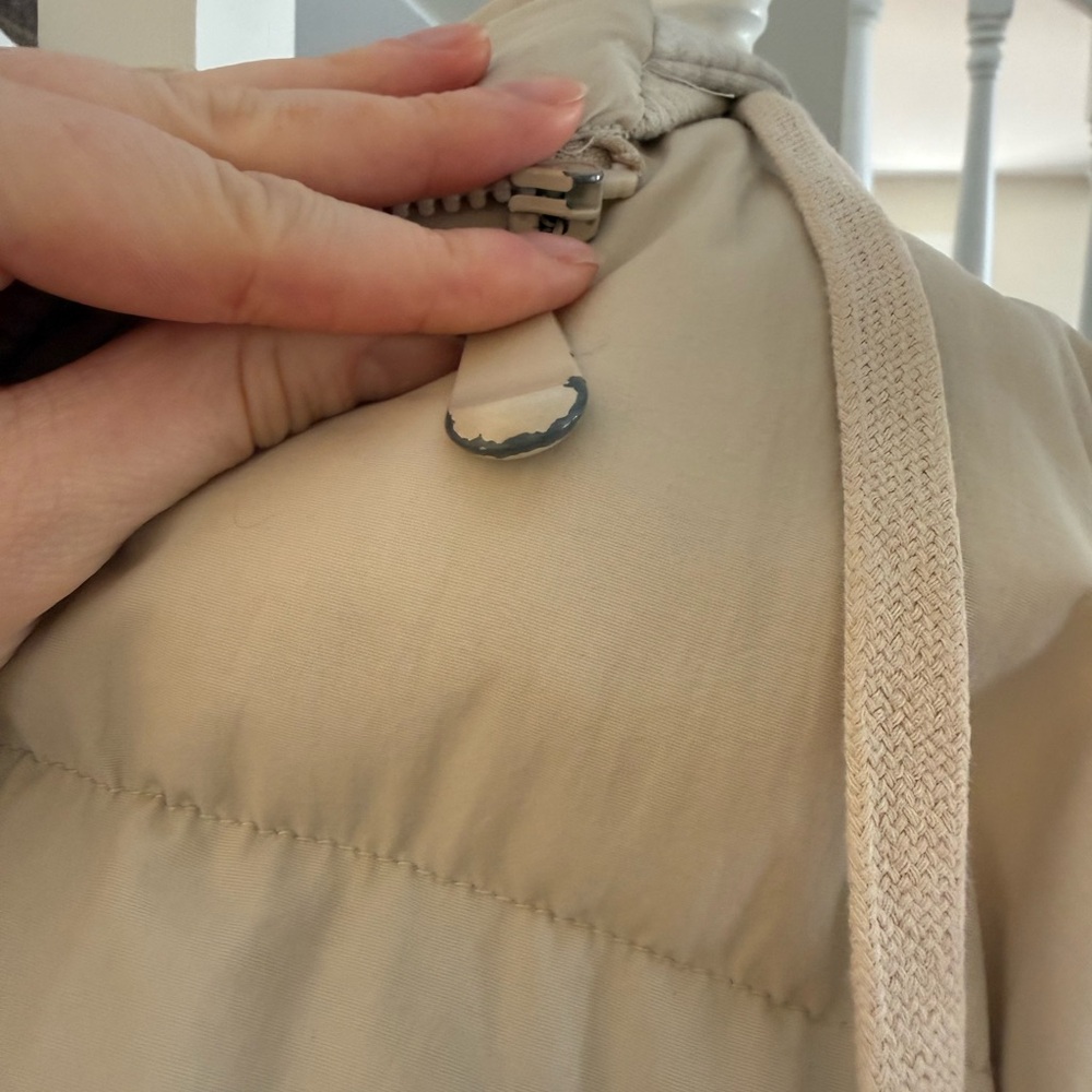 ASOS Cream Puffer Jacket - Picture 4 of 6